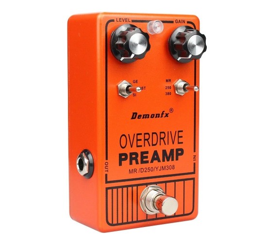 DemonFX YJM308 педаль эффекта овердрайв для электрогитары