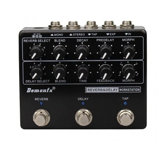 DemonFX RDW Reverb & Delay Workstation педаль эффектов реверб/дилей для электрогитары