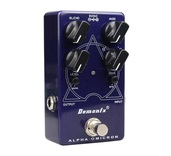 Demonfx Alpha Omicron педаль эффектов дисторшн для бас-гитары