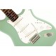 Fender Squier Affinity Stratocaster FSR Surf Green электрогитара, цвет зеленый, выставочный образец
