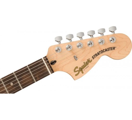 Fender Squier Affinity Stratocaster FSR Surf Green электрогитара, цвет зеленый, выставочный образец