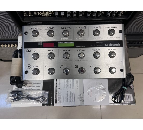 TC Electronic G-System Процессор эффектов для электрогитары USED