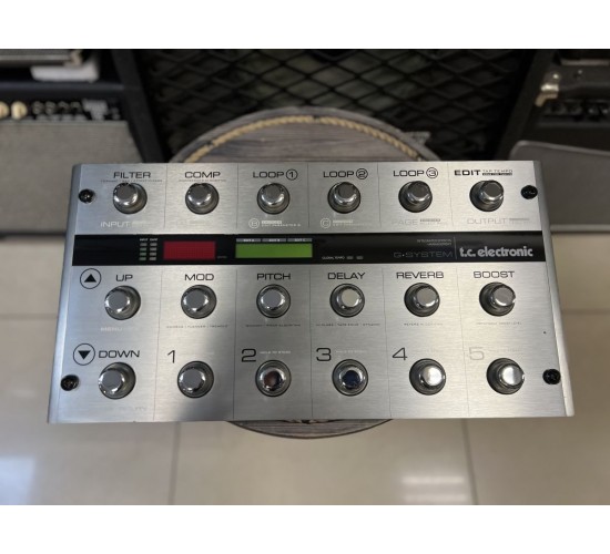 TC Electronic G-System Процессор эффектов для электрогитары USED