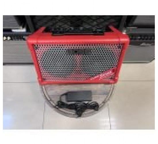 Boss Cube Street II Red стерео усилитель для гитары и вокала,  с чехлом, цвет красный Roland USED