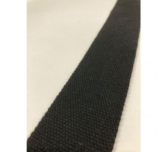 Fidel FL0001C Cotton Ремень для гитары, хлопок, черный