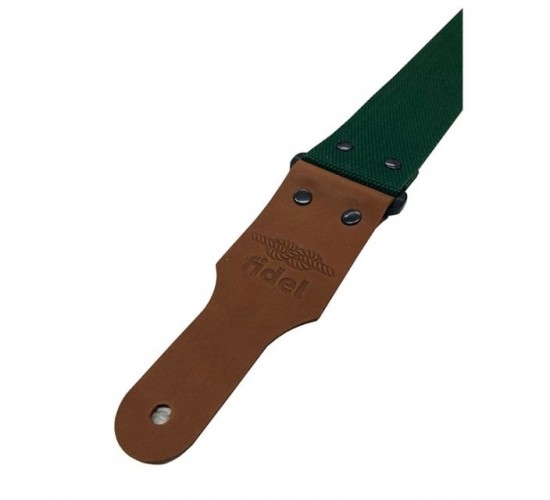 Fidel FL00062C Cotton Ремень для гитары, хлопок, зеленый