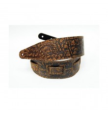Fidel FL8014LT Leather Tigina Ремень для гитары, кожаный, Гранд-Каньон