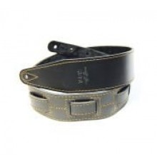 Fidel FL60045L21L Leather 21 Ремень для гитары, кожаный, черный