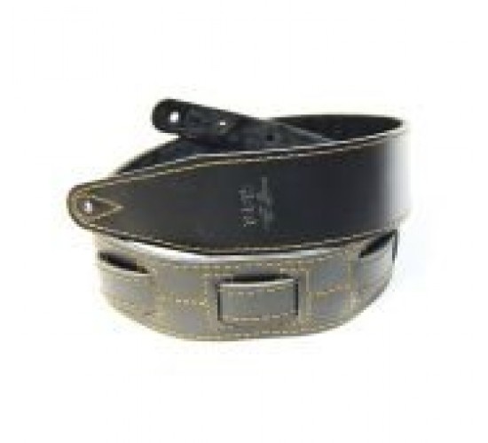 Fidel FL60045L21L Leather 21 Ремень для гитары, кожаный, черный