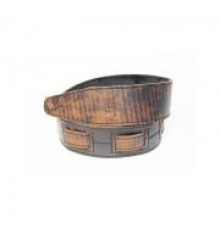 Fidel FL60041L21L Leather 21 Ремень для гитары, кожаный, Ржавое железо