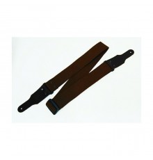 Fidel FL0036C Cotton Ремень для гитары, хлопок, цвет темно-коричневый