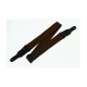 Fidel FL0036C Cotton Ремень для гитары, хлопок, цвет темно-коричневый