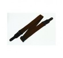 Fidel FL0036C Cotton Ремень для гитары, хлопок, цвет темно-коричневый