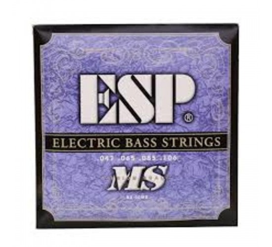 ESP BS-20MS струны для бас-гитары, 47-106, сталь с никелированной обмоткой