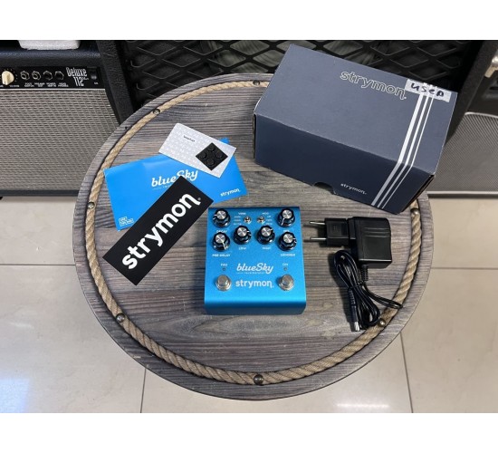 Strymon BlueSky V2 гитарная педаль ревербератор, США USED