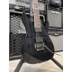 ESP LTD Deluxe M-1000 See-Thru Black электрогитара, Корея USED