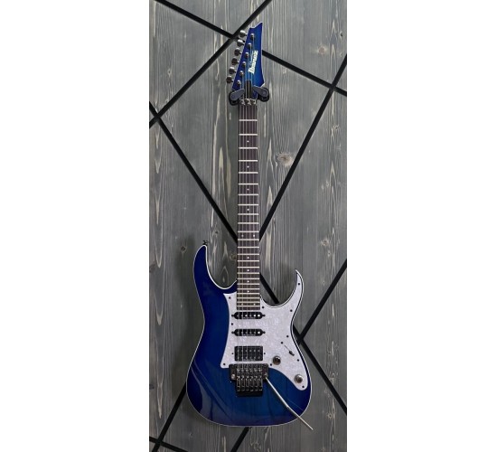 Ibanez Prestige RG2560ZEX Abyss Blue Burst электрогитара с кейсом, Япония 2010 USED