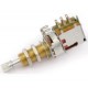 Partsland VPP319-A500K-I потенциометр push-push логарифм, 19мм (long shaft), дюйм ручка