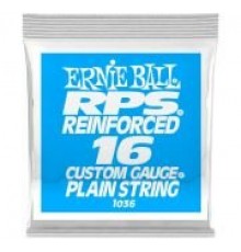 Ernie Ball 1036 одиночная струна RPS для электрогитары, сталь, калибр .016