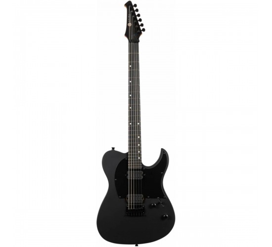 Spira T-400 MBK Baritone электрогитара, Telecaster, цвет чёрный