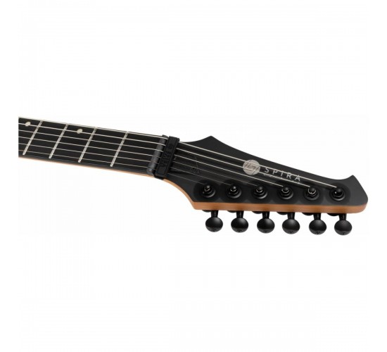 Spira T-400 MBK Baritone электрогитара, Telecaster, цвет чёрный