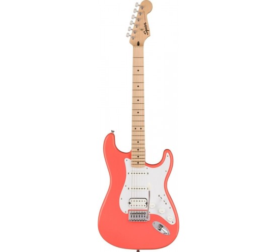Fender Squier Sonic Stratocaster HSS Tahitian Coral электрогитара