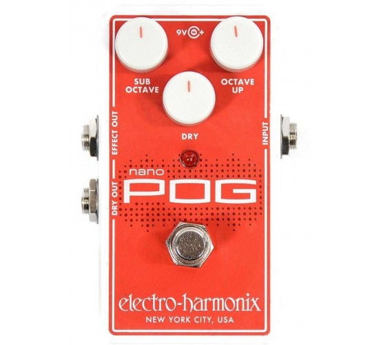 Electro-Harmonix Nano Pog гитарная педаль октавер