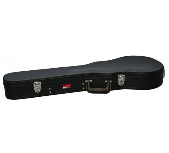 Gator GWE-LPS-BLK деревянный кейс для Les Paul гитары, класс «эконом»