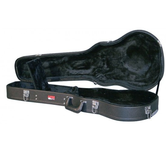Gator GWE-LPS-BLK деревянный кейс для Les Paul гитары, класс «эконом»