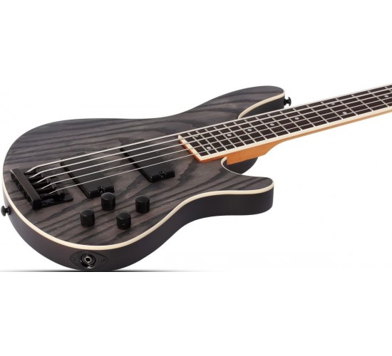 Schecter C-5 Standard CS 5-ти струнная бас-гитара, цвет Charcoal Satin