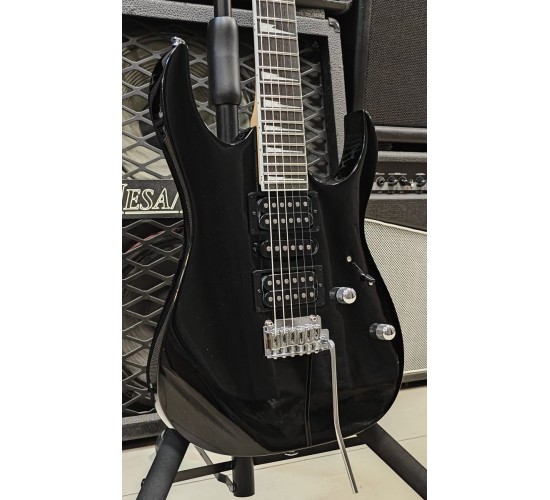 Ibanez GIO GRG170DX-BKN электрогитара, цвет чёрный USED