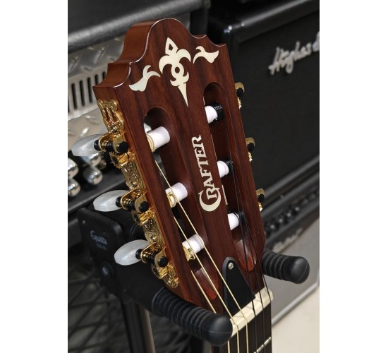 Crafter CTS155C/TBU классическая электроакустическая гитара, цвет синий, Корея USED