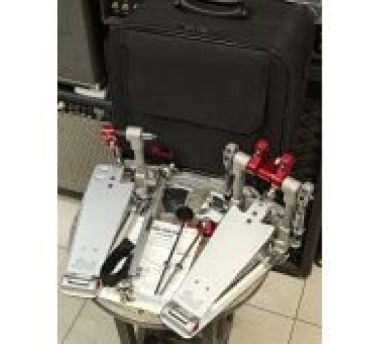 Pearl P-3502D Demon XR twin Педаль двойная для бас-барабана USED