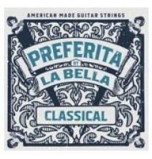 La Bella 1P Preferita Комплект струн для классической гитары, посеребренные