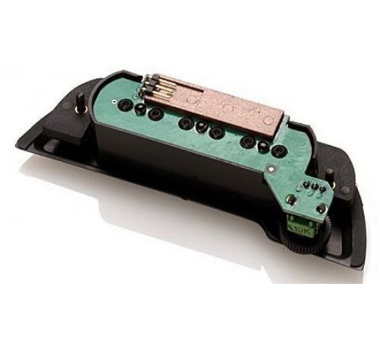 EMG ACS Black активный звукосниматель акустической гитары, цвет черный