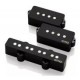 EMG GZR PJ HZ Set Black пассивные датчики бас-гитары, черный хром