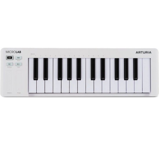 Arturia MicroLab 3 White MIDI клавиатура