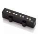 EMG SJV активный звукосниматель, Jazz Bass 4 струны, черный