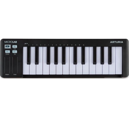 Arturia MicroLab 3 Black MIDI клавиатура