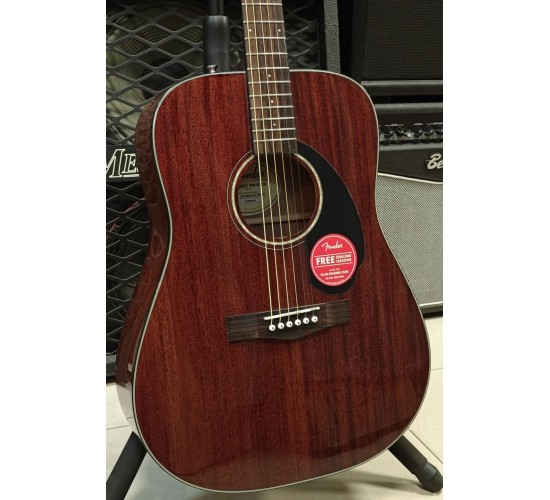 Fender CD-60S Dread All-Mah WN акустическая гитара USED