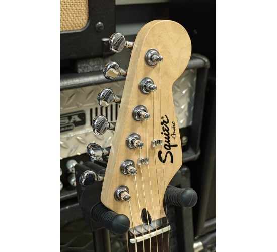 Fender Squier Stratacoustic Black электроакустическая гитара, дредноут, цвет черный USED