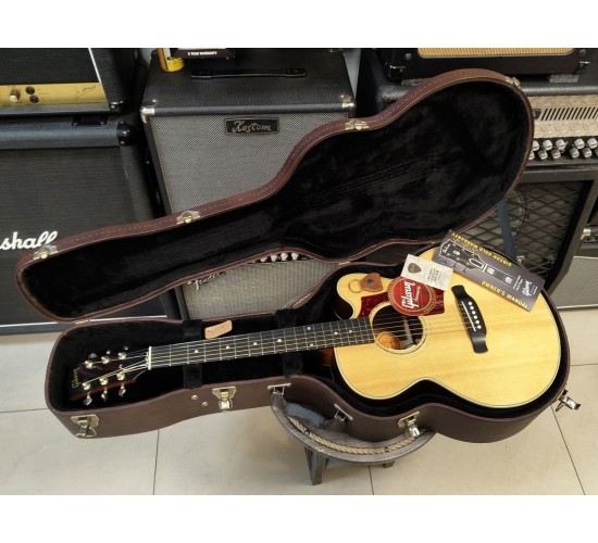 Gibson HP 665 SB электроакустическая гитара, цвет античный натуральный, США USED