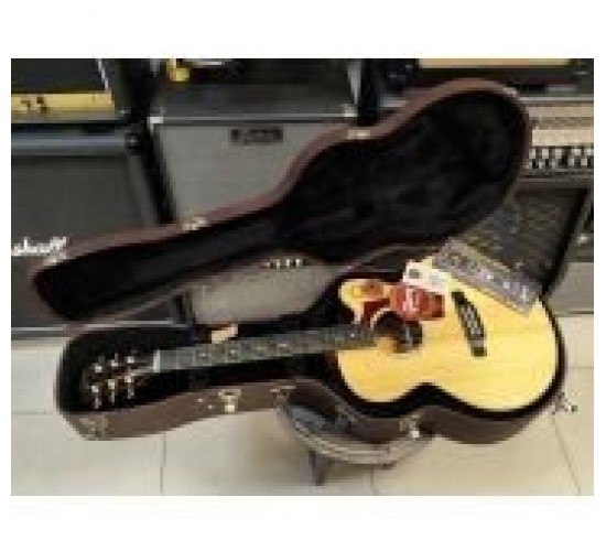 Gibson HP 665 SB электроакустическая гитара, цвет античный натуральный, США USED