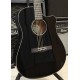 Fender CD-60SCE Dread/BLK электроакустическая гитара, цвет черный USED
