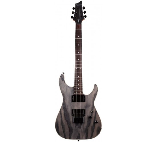 Schecter C-1 Standard CS электрогитара, Double cut, цвет Charcoal Satin (угольный сатин)