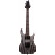 Schecter C-1 Standard CS электрогитара, Double cut, цвет Charcoal Satin (угольный сатин)