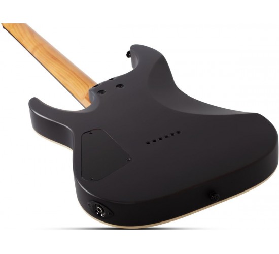 Schecter C-1 Standard CS электрогитара, Double cut, цвет Charcoal Satin (угольный сатин)