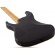 Schecter C-1 Standard CS электрогитара, Double cut, цвет Charcoal Satin (угольный сатин)