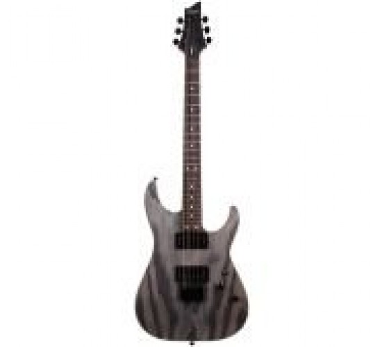 Schecter C-1 Standard CS электрогитара, Double cut, цвет Charcoal Satin (угольный сатин)