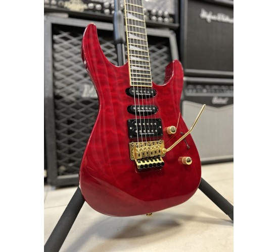 Jackson Stars Soloist SL-175 SSH Metallic Red электрогитара Япония USED